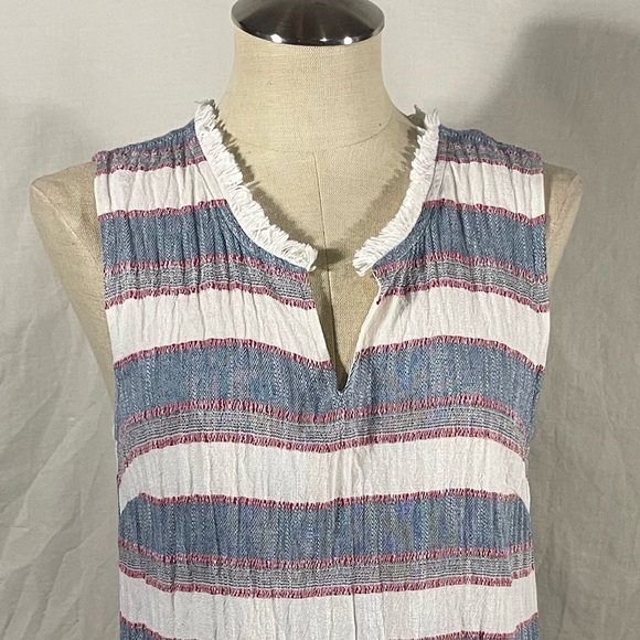 Anthropologie Chelsea & Theodore Stripe Sundress Size 8 - Picture 5 of 7